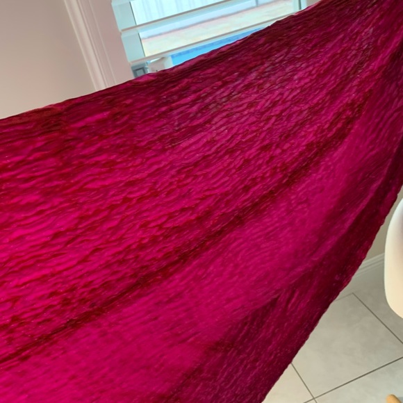 Vintage designer absolutely incredible extra long and wide silk wrap - Picture 4 of 9